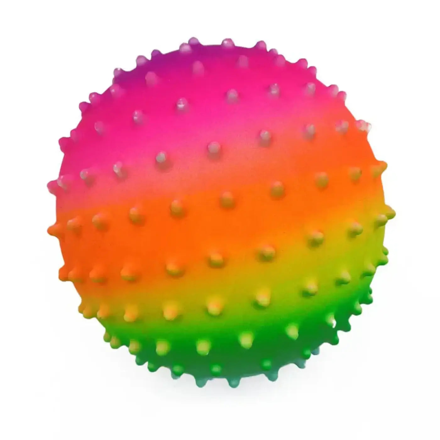 The Ball Depot bouncy ball: Juguetes Inflatable Rainbow Ball