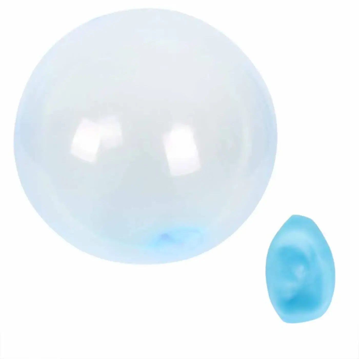 The Ball Depot : Kids Blow Up Balloon Toy Children Outdoor Soft Air Water Filled Bubble Ball Fun Party Game Summer Gift Inflatable Elastic Ball
