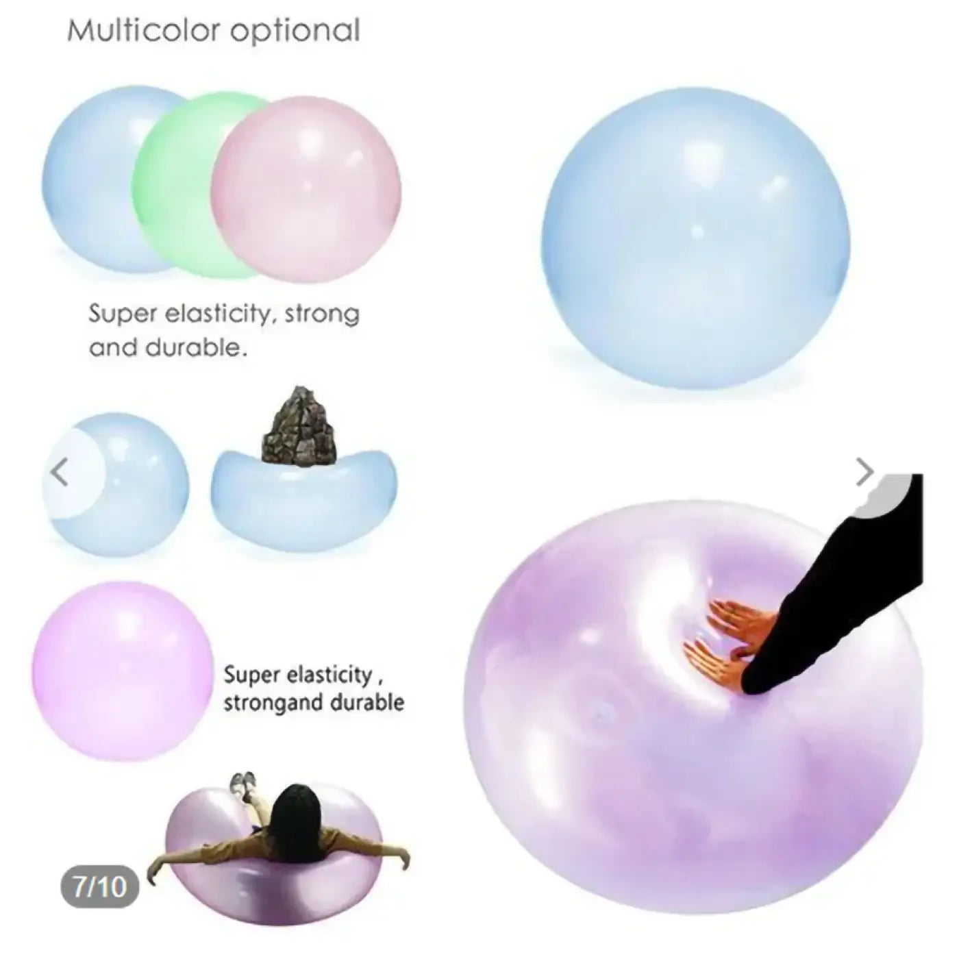 The Ball Depot giant ball: Kids Blow Up Balloon Ball