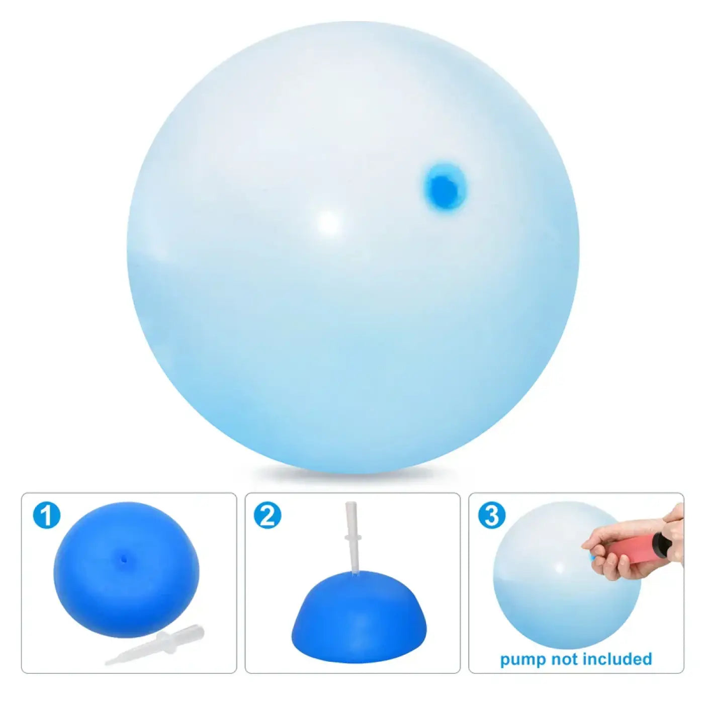 The Ball Depot giant ball: Kids Blow Up Balloon Ball