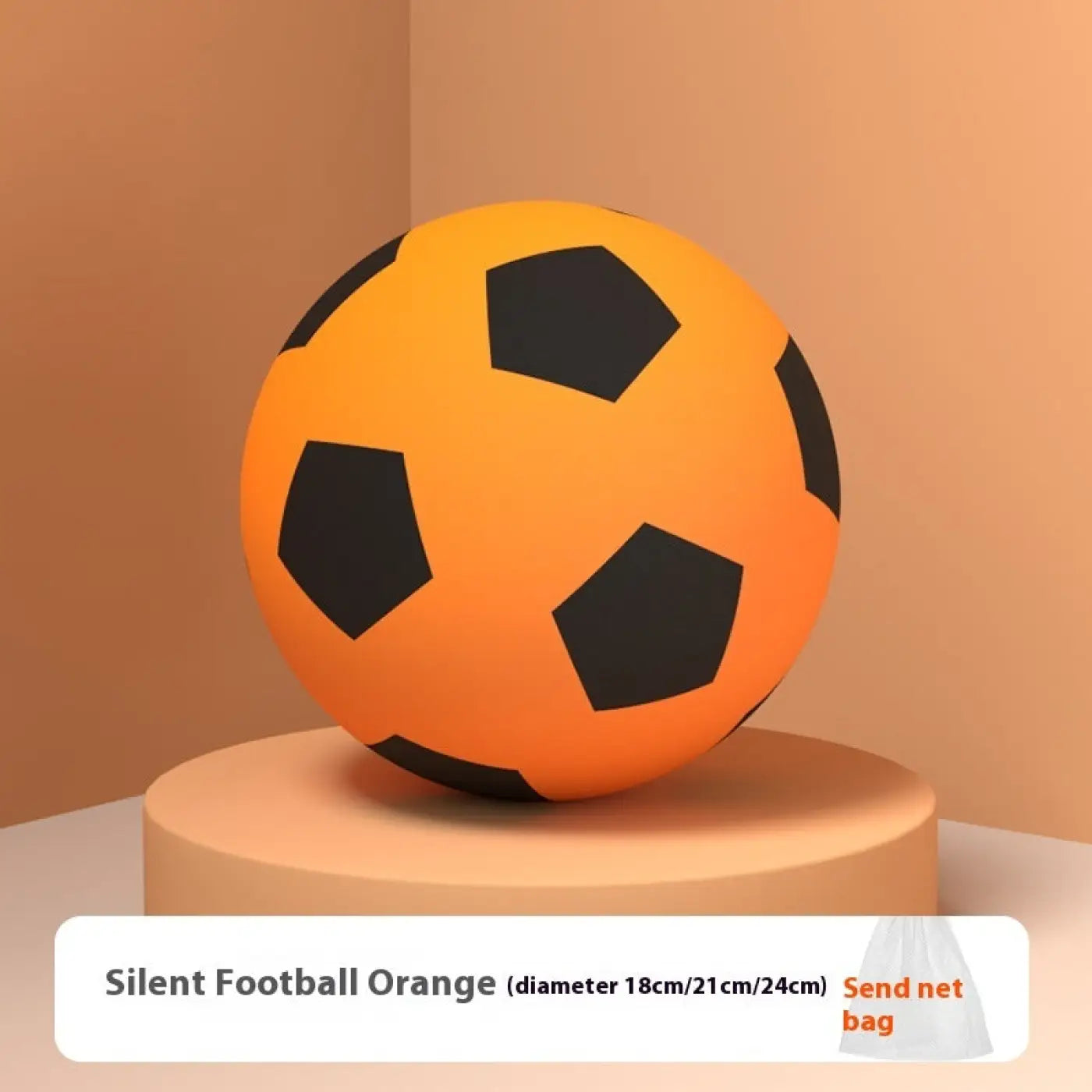 The Ball Depot soccer ball: Kids Silent Soccer Training Elastic Ball