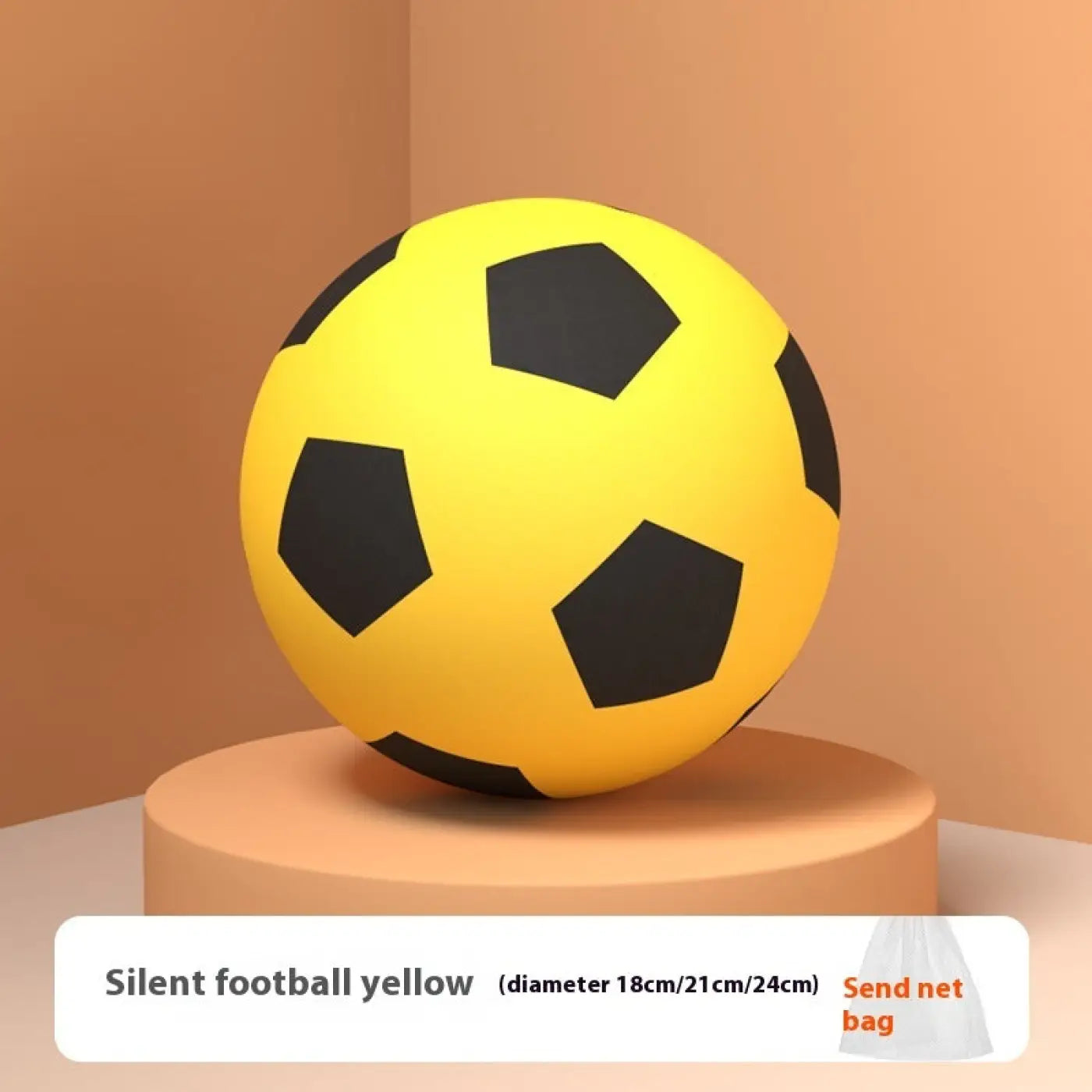 The Ball Depot soccer ball: Kids Silent Soccer Training Elastic Ball