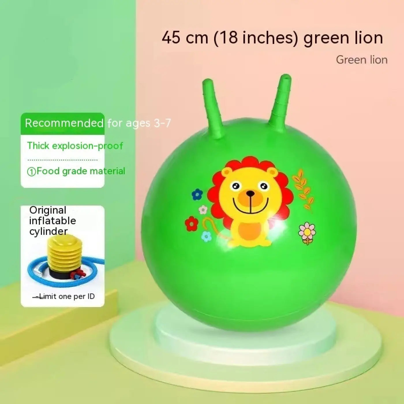 The Ball Depot kids balls: Kids Thick Jumping Ball