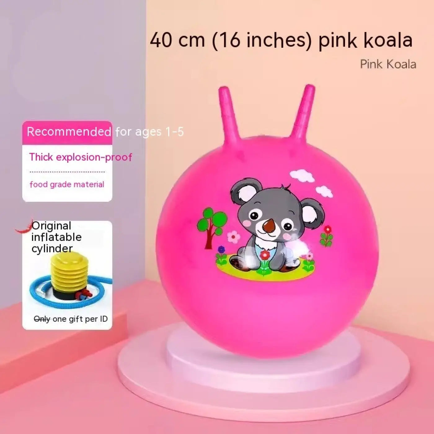 The Ball Depot kids balls: Kids Thick Jumping Ball