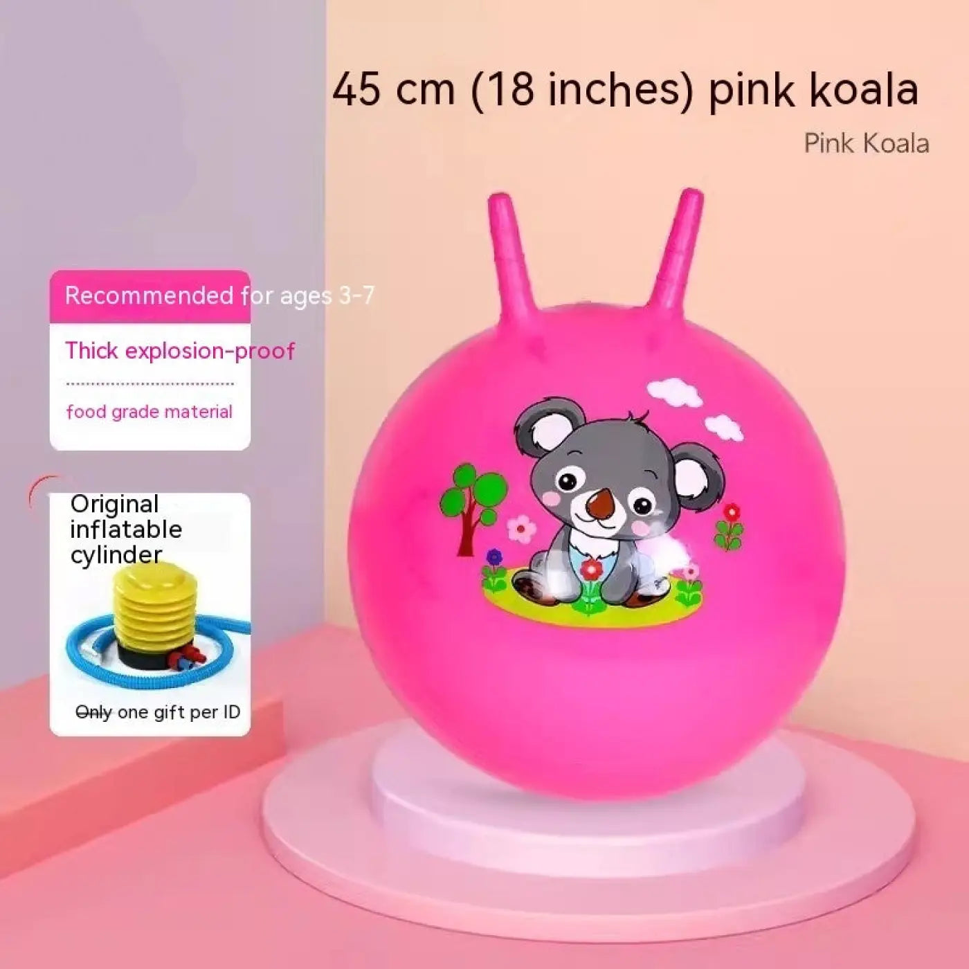 The Ball Depot kids balls: Kids Thick Jumping Ball