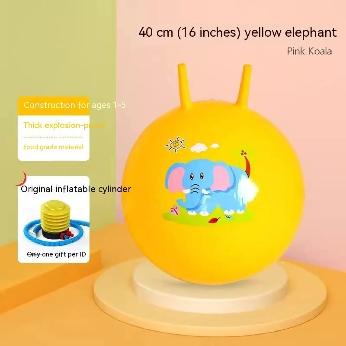 The Ball Depot kids balls: Kids Thick Jumping Ball