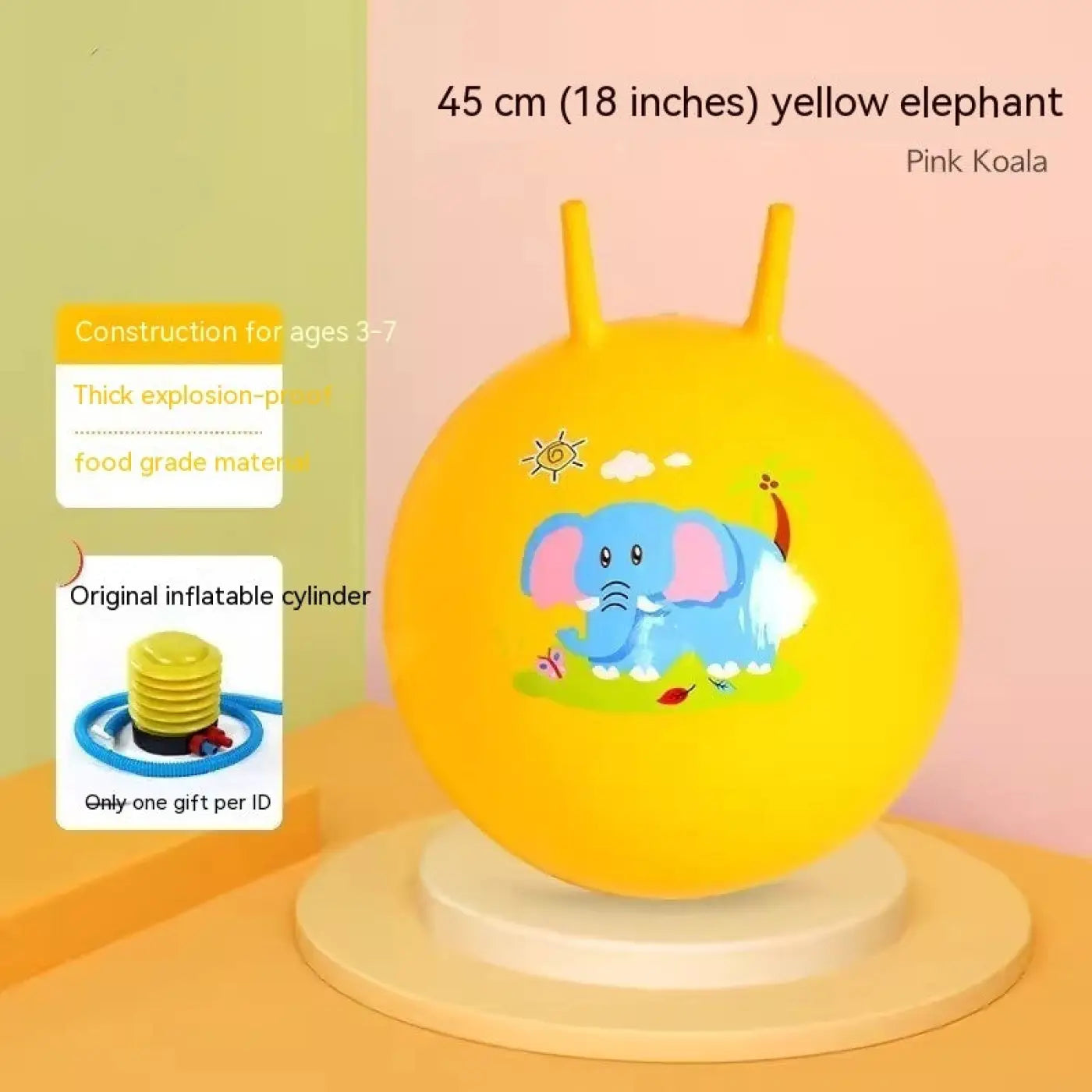 The Ball Depot kids balls: Kids Thick Jumping Ball