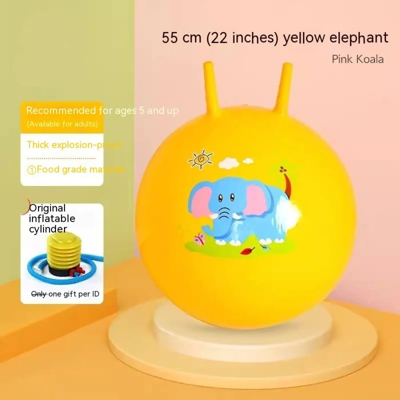 The Ball Depot kids balls: Kids Thick Jumping Ball