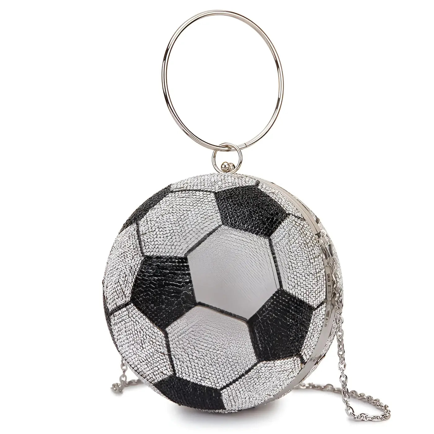 The Ball Depot basket ball purse: Ladies Rhinestone Basketball Bag