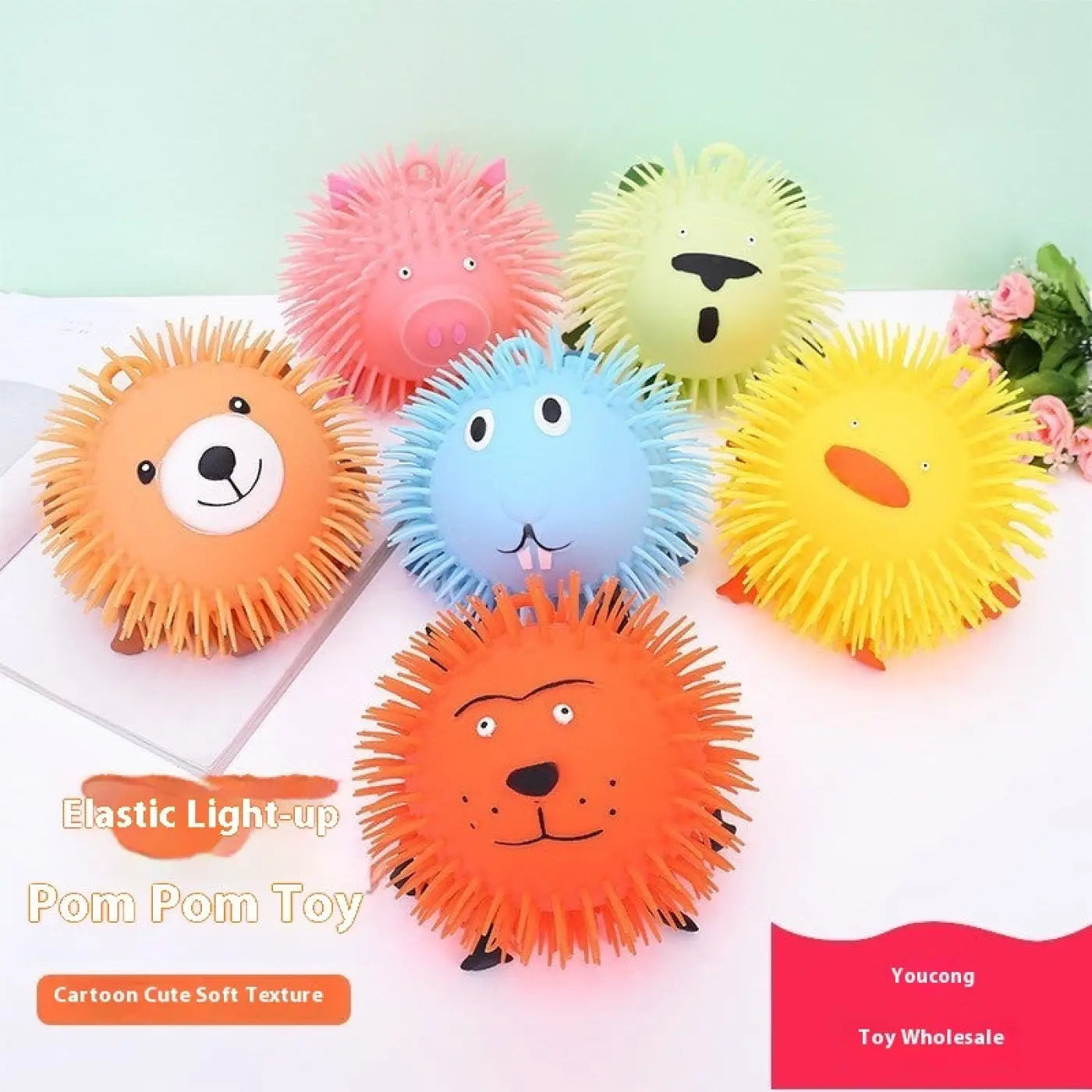 The Ball Depot kids balls: Large Inflatable Hairy Ball Toy