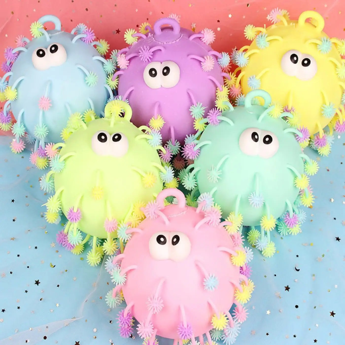 The Ball Depot kids balls: Large Inflatable Hairy Ball Toy