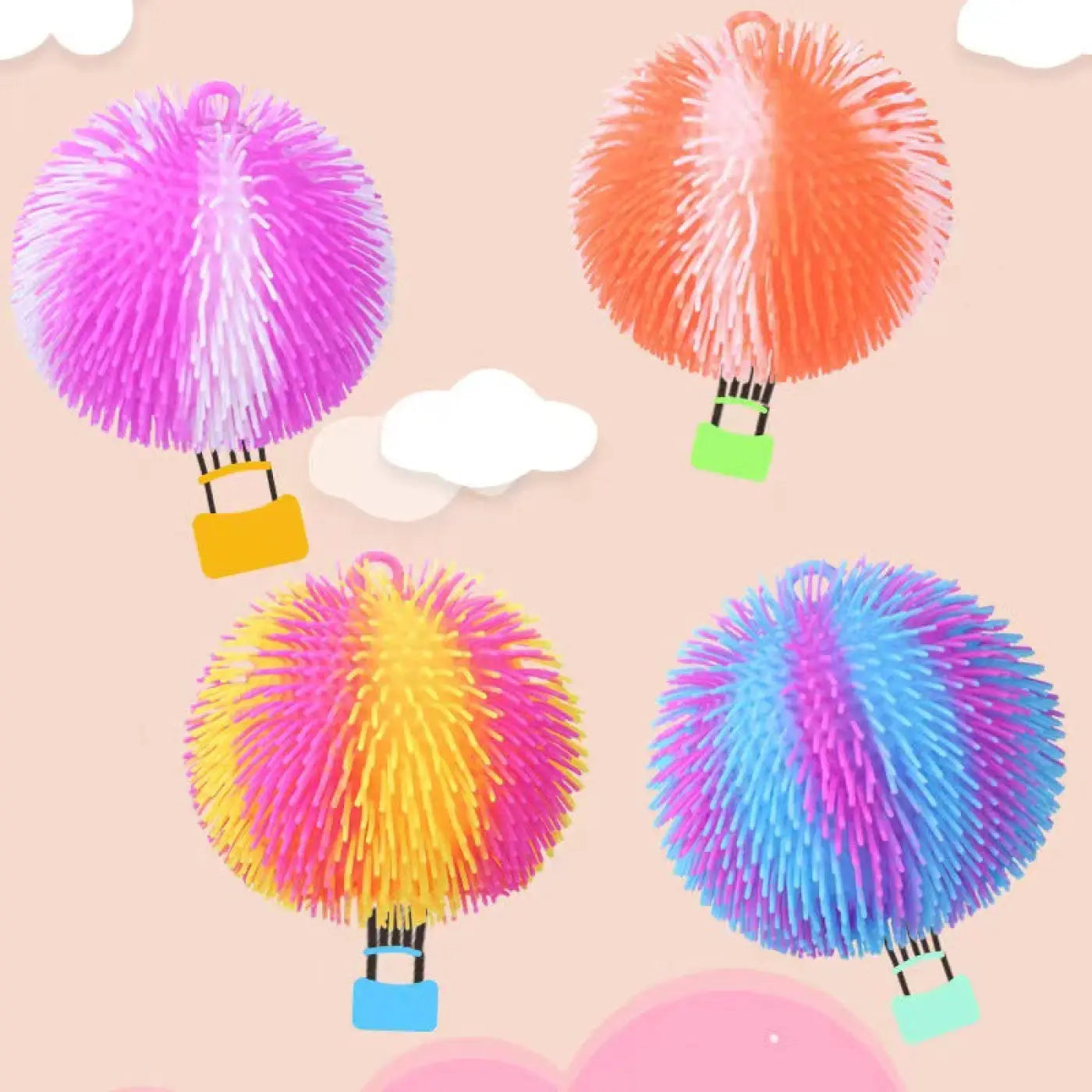 The Ball Depot kids balls: Large Inflatable Hairy Ball Toy