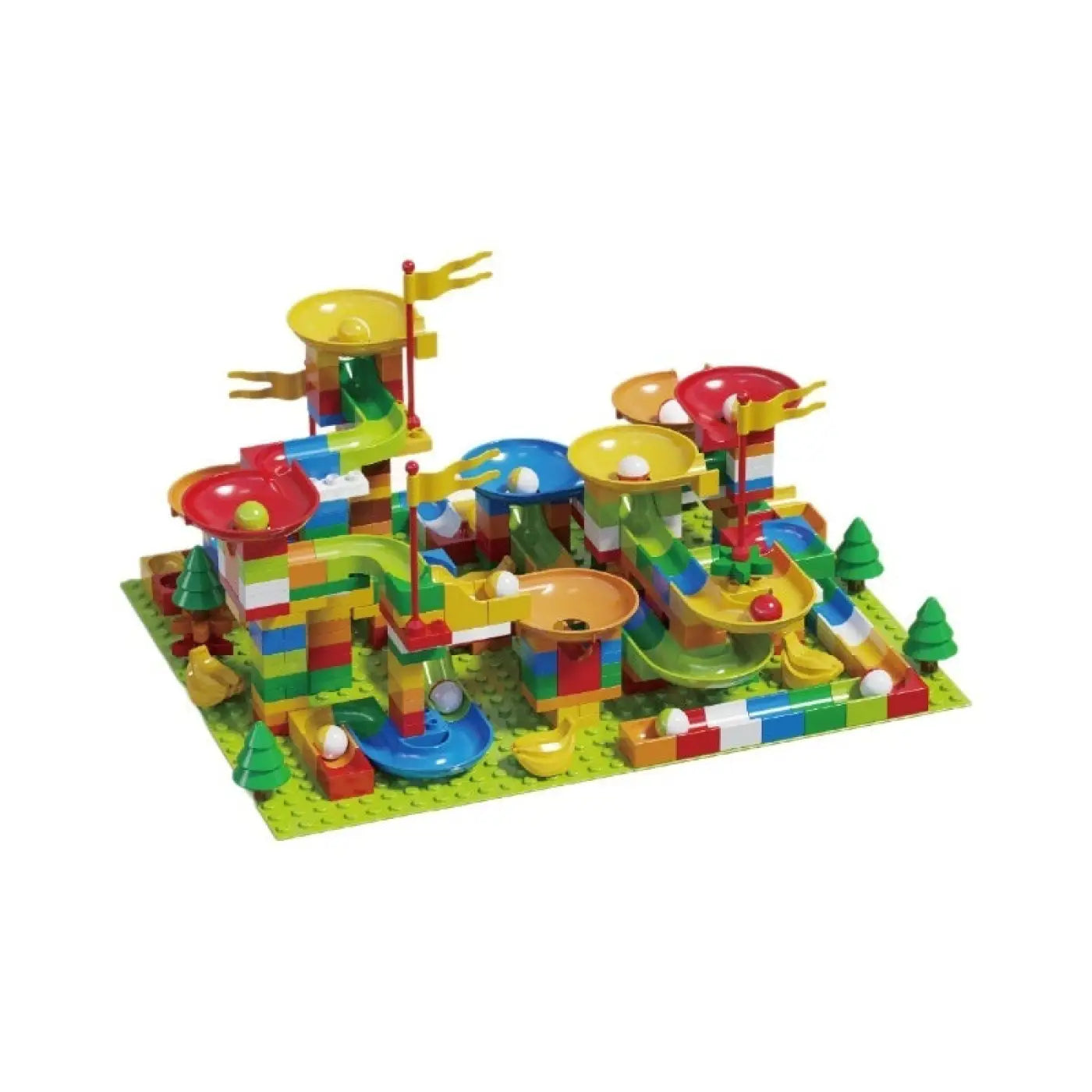 The Ball Depot puzzle ball: Large Particle Slide Building Ball Track