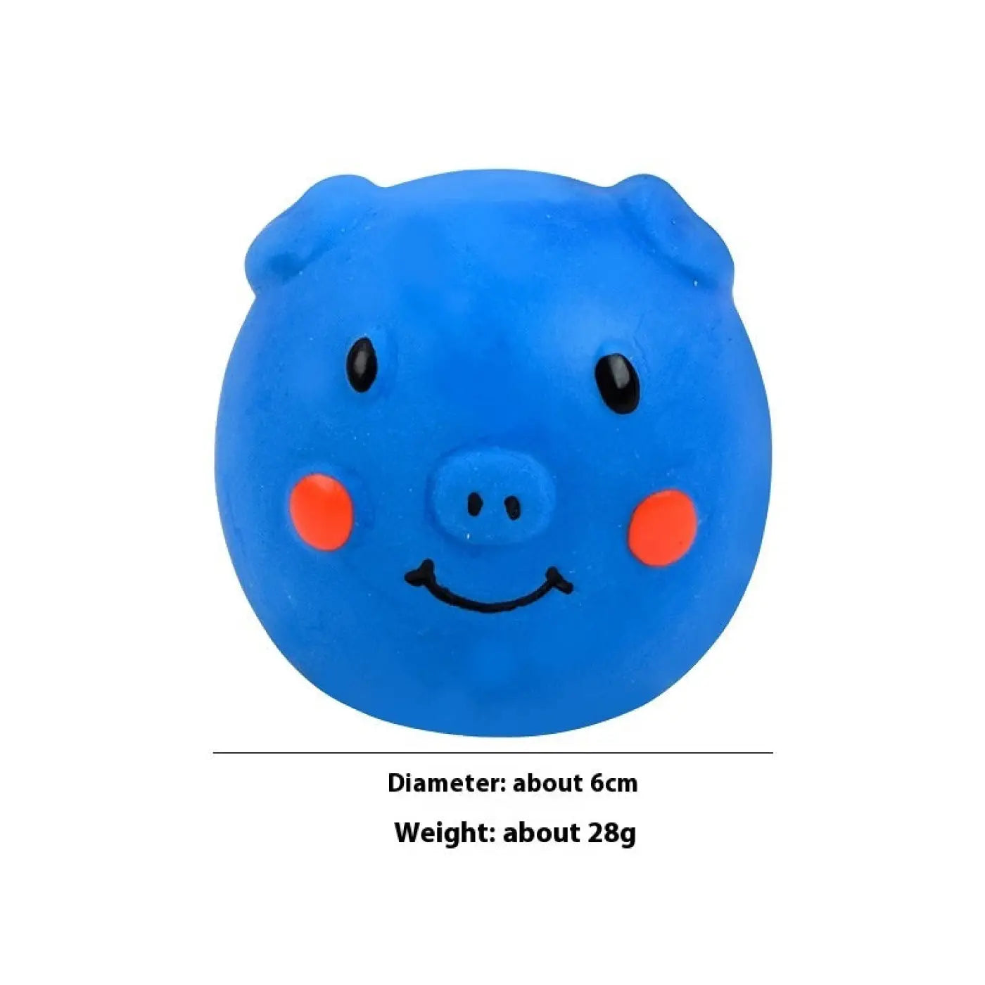The Ball Depot dog ball: Latex Vocal Pig Dog Ball
