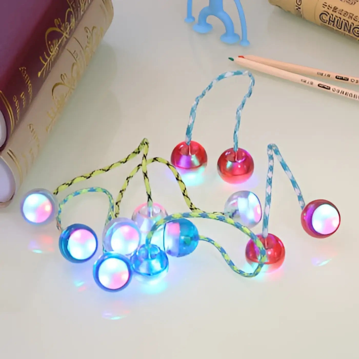 The Ball Depot glow ball: LED Colourful Finger Yo-Yo