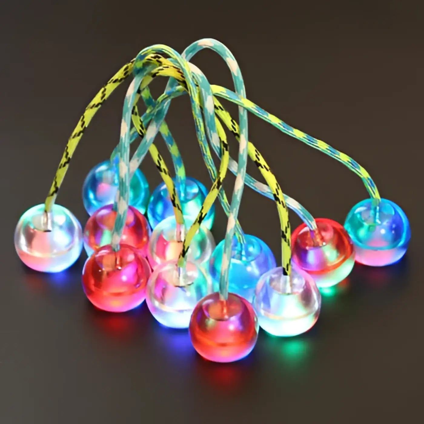 The Ball Depot glow ball: LED Colourful Finger Yo-Yo