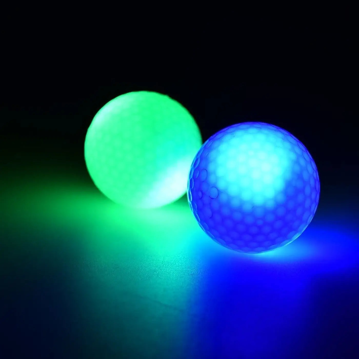 The Ball Depot glow golf ball: LED Colourful Golf Ball