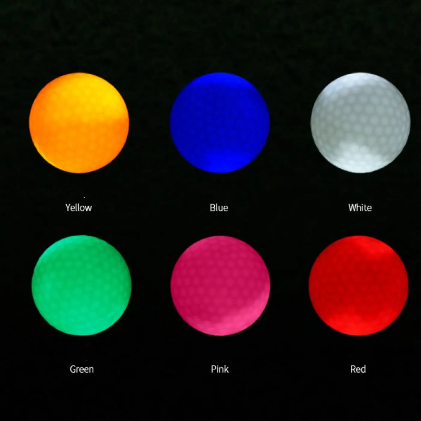 The Ball Depot golf ball: Led Golf Ball