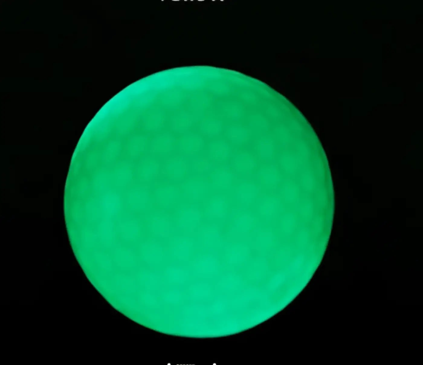 The Ball Depot golf ball: Led Golf Ball