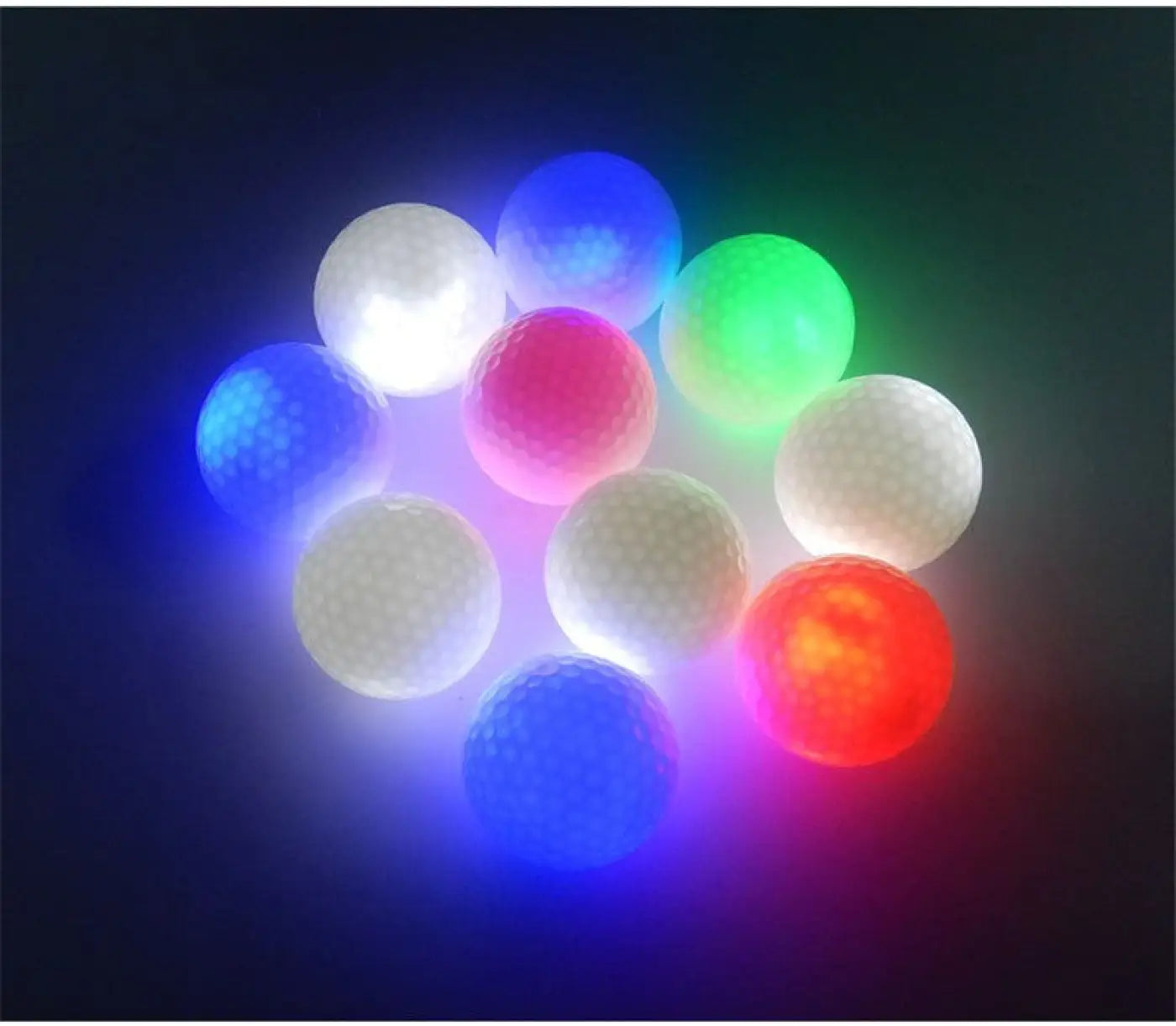 The Ball Depot golf ball: Led Golf Ball