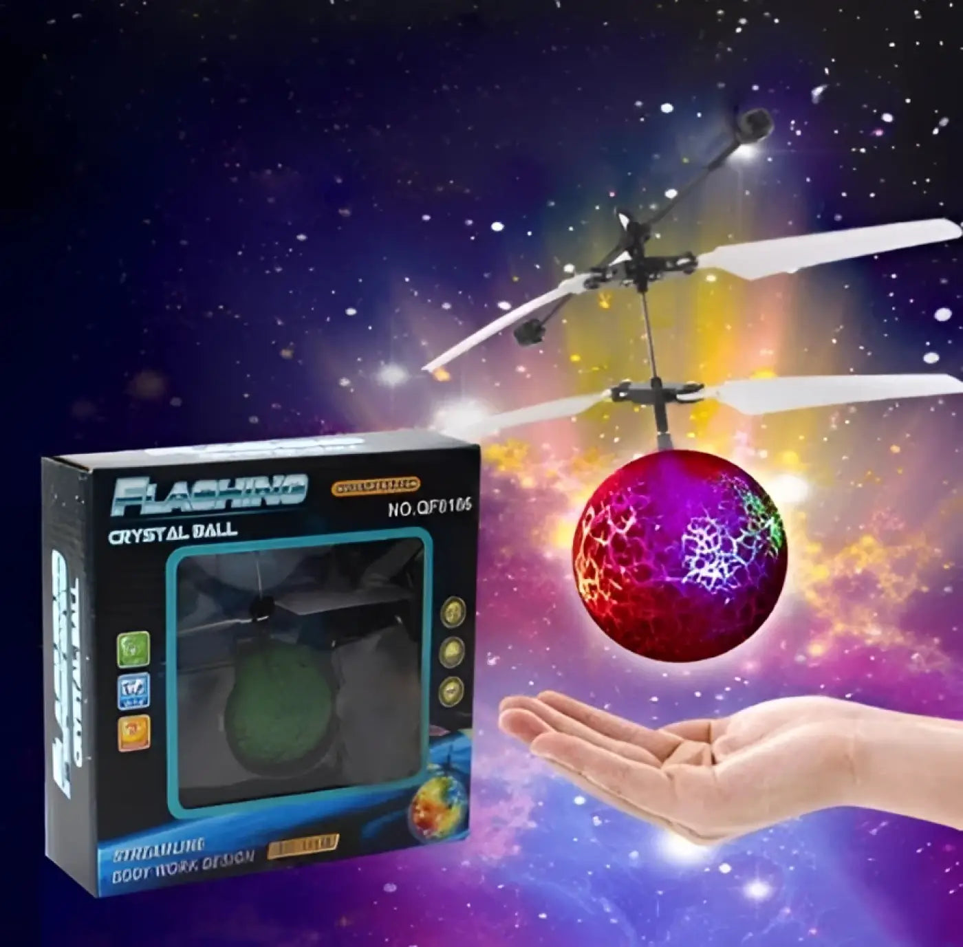 The Ball Depot flying ball: LED Magic Flying Ball