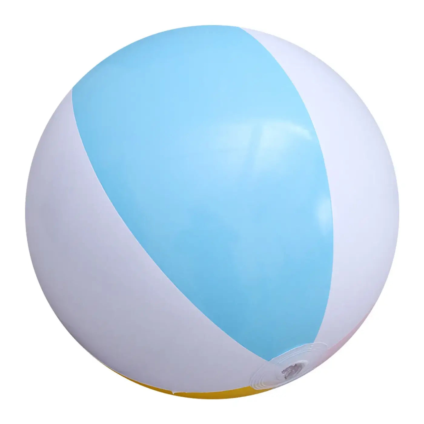 The Ball Depot beach ball: Light coloured Inflatable Beach Ball