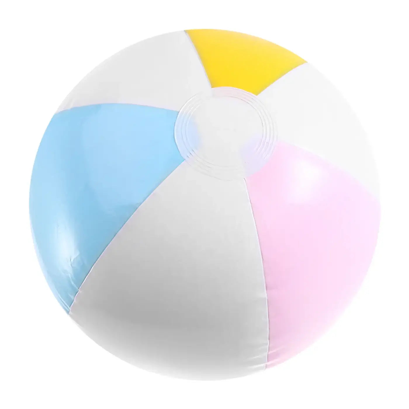 The Ball Depot beach ball: Light coloured Inflatable Beach Ball