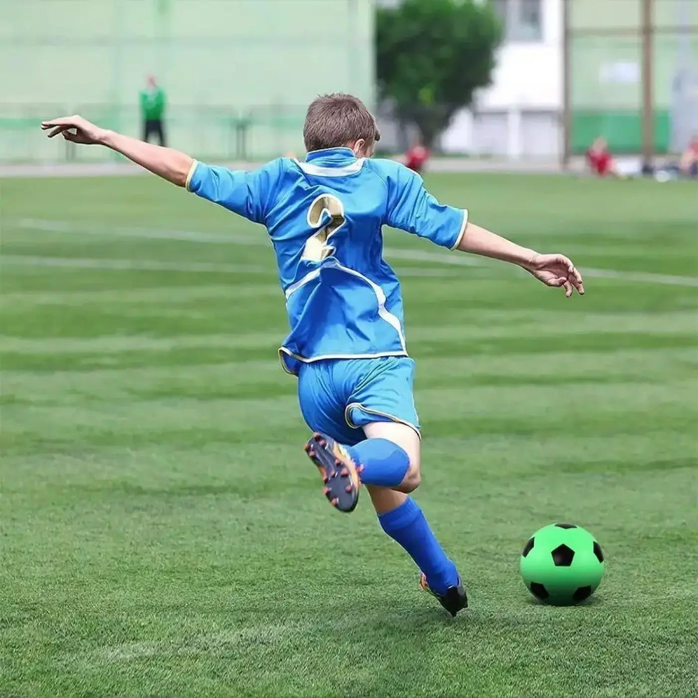 The Ball Depot soccer ball: Lightweight Squeezable Foam Soccer Ball