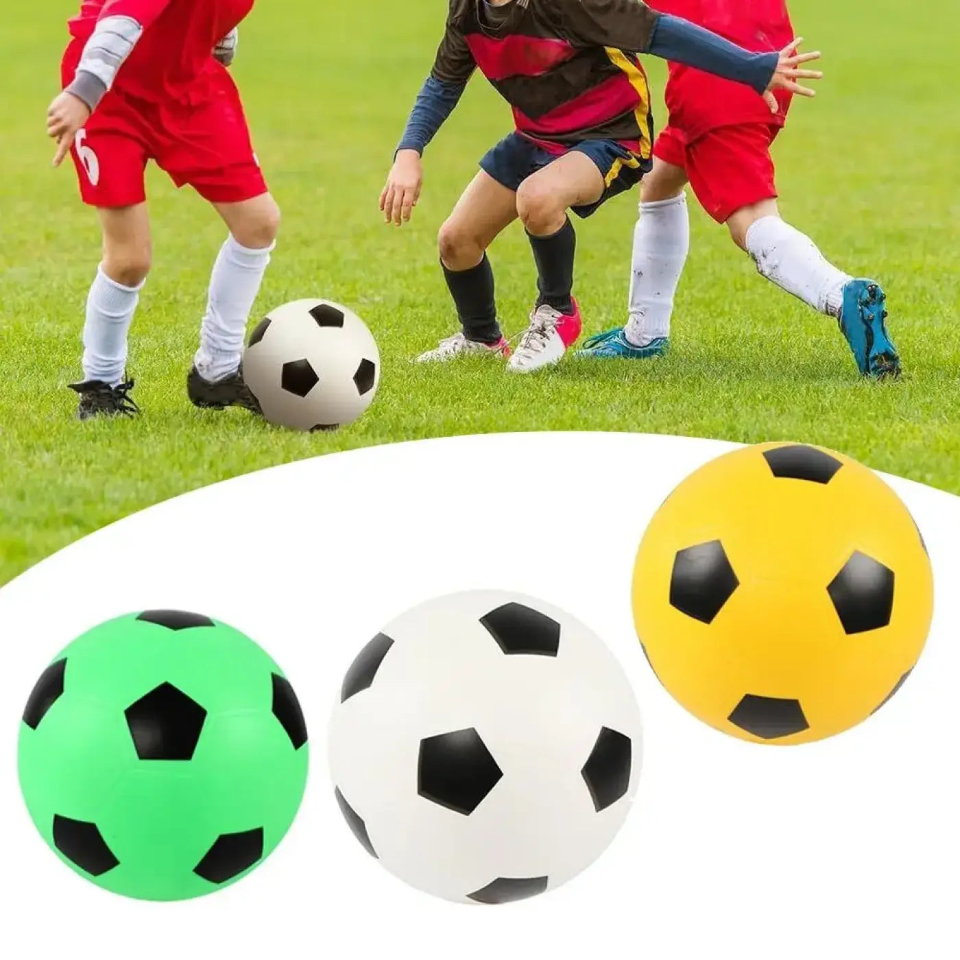 The Ball Depot soccer ball: Lightweight Squeezable Foam Soccer Ball