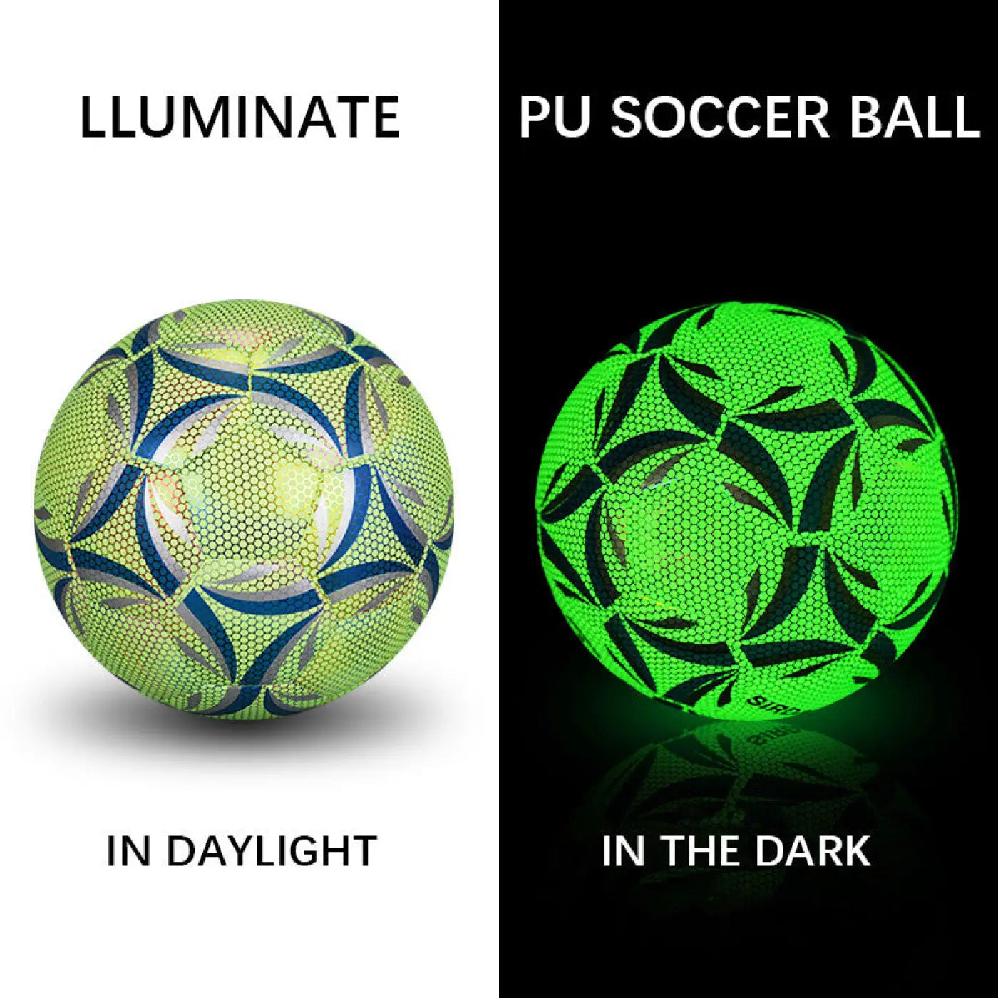 The Ball Depot soccer ball: Luminate Soccer Training Ball