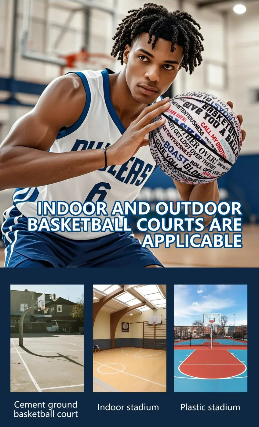 The Ball Depot glow basketball: Luminous Blue Basketball by Glonity Bro