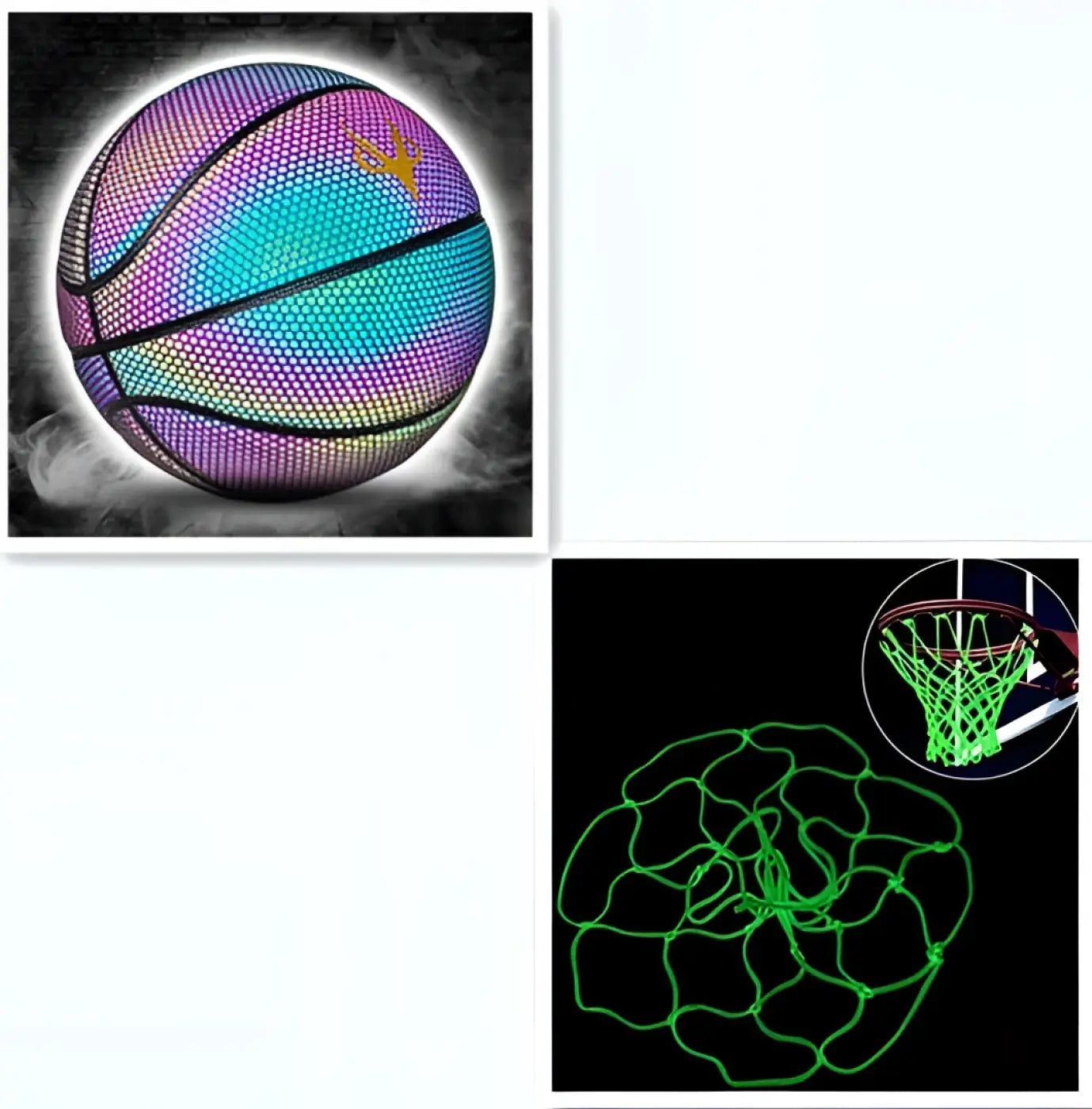 The Ball Depot basketball: Luminous Gift Glow Basketballs