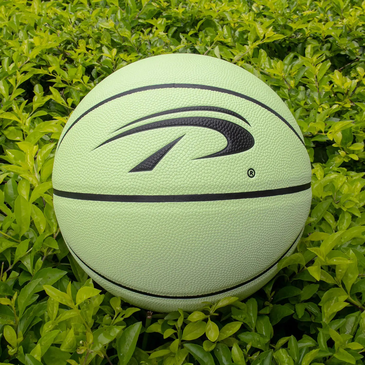 The Ball Depot basketball: Luminous No. 7 color changing basketball