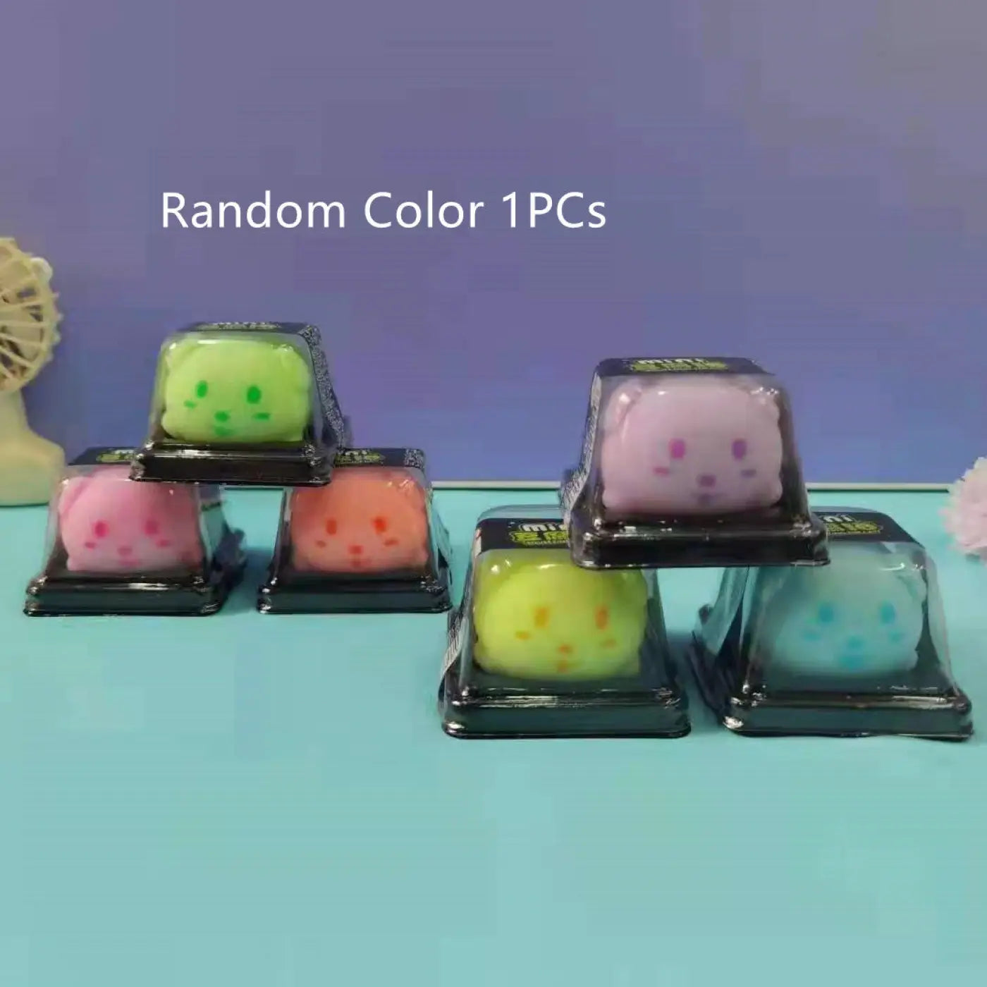 The Ball Depot sensory ball: Luminous Squishy Tofu Stress Ball