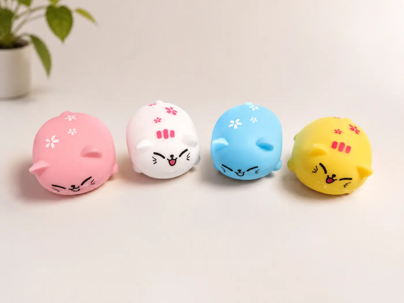 The Ball Depot stress ball: Luminous Tofu Stress Relief Cat Ball
