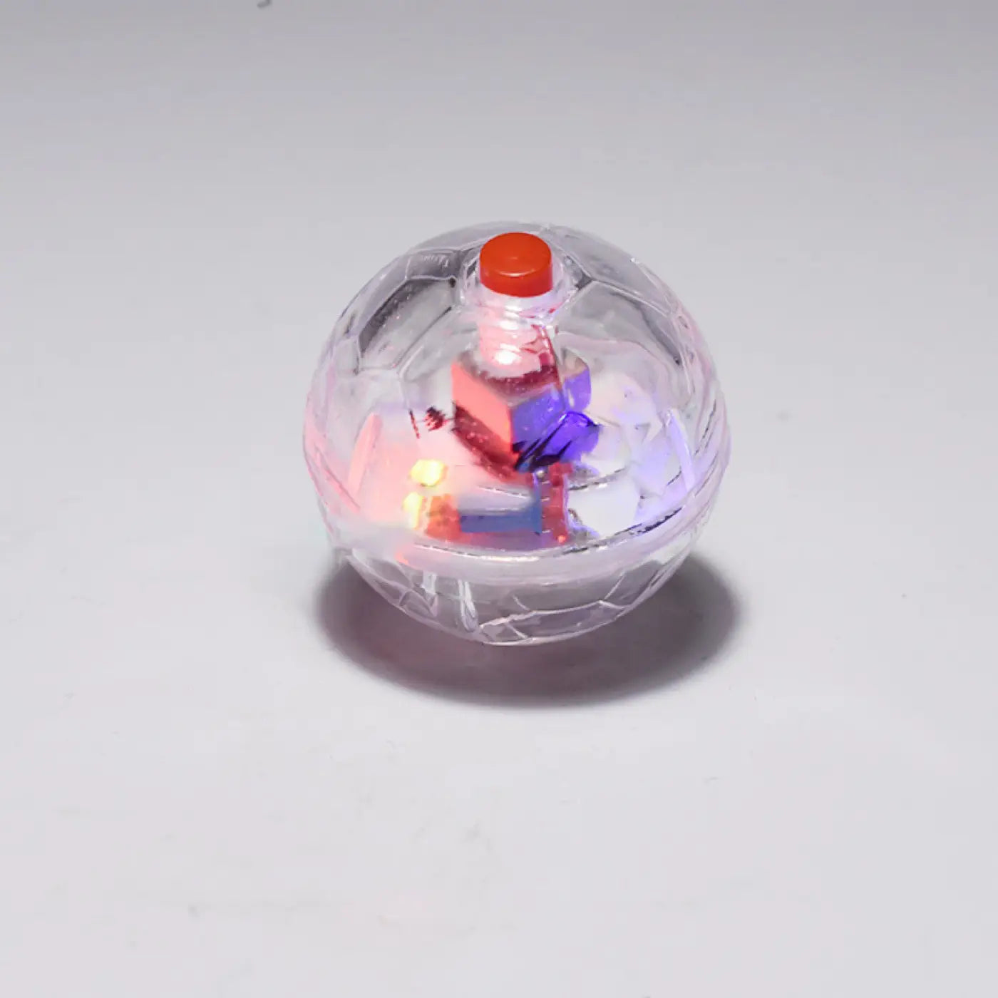 The Ball Depot cat toys: Luminous Transparent Plastic Cat Ball