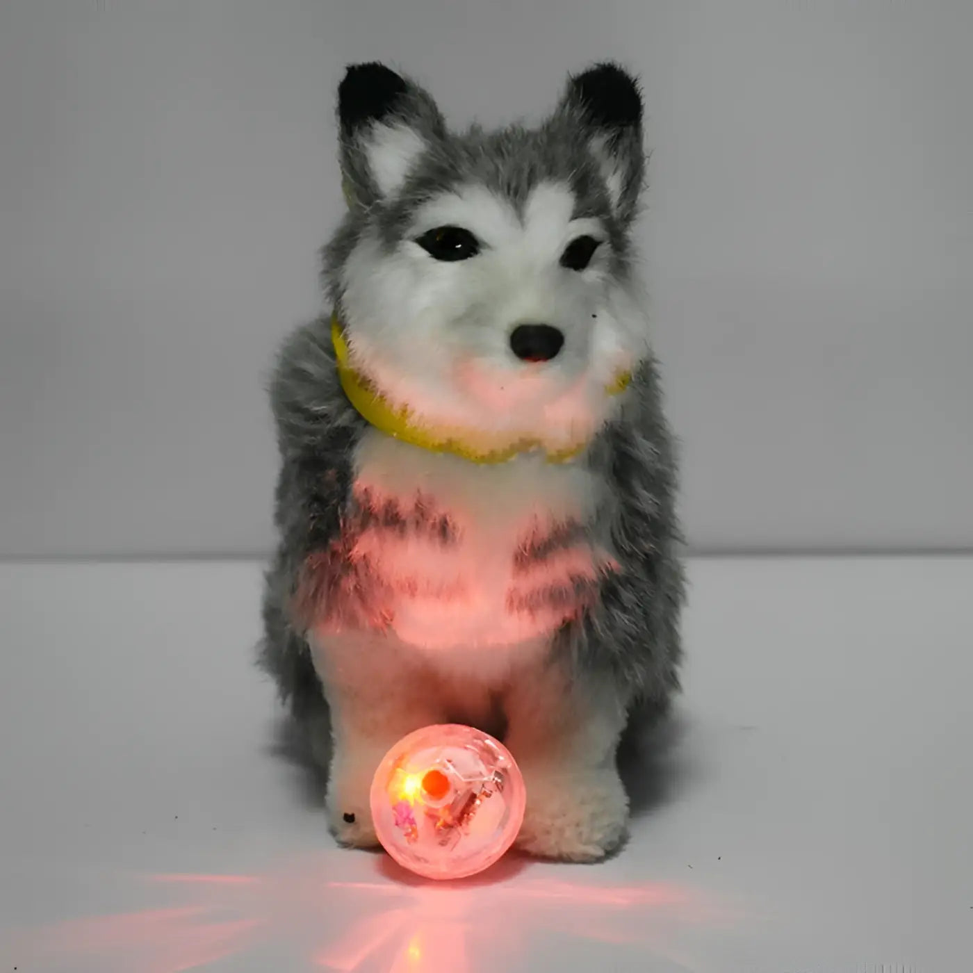 The Ball Depot cat toys: Luminous Transparent Plastic Cat Ball