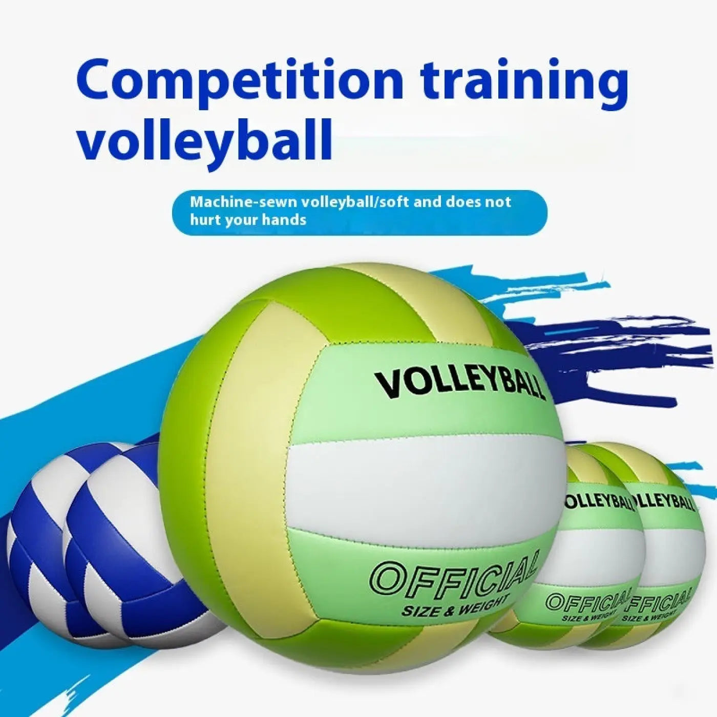 The Ball Depot volleyball: Machine Seam Volleyball No 5