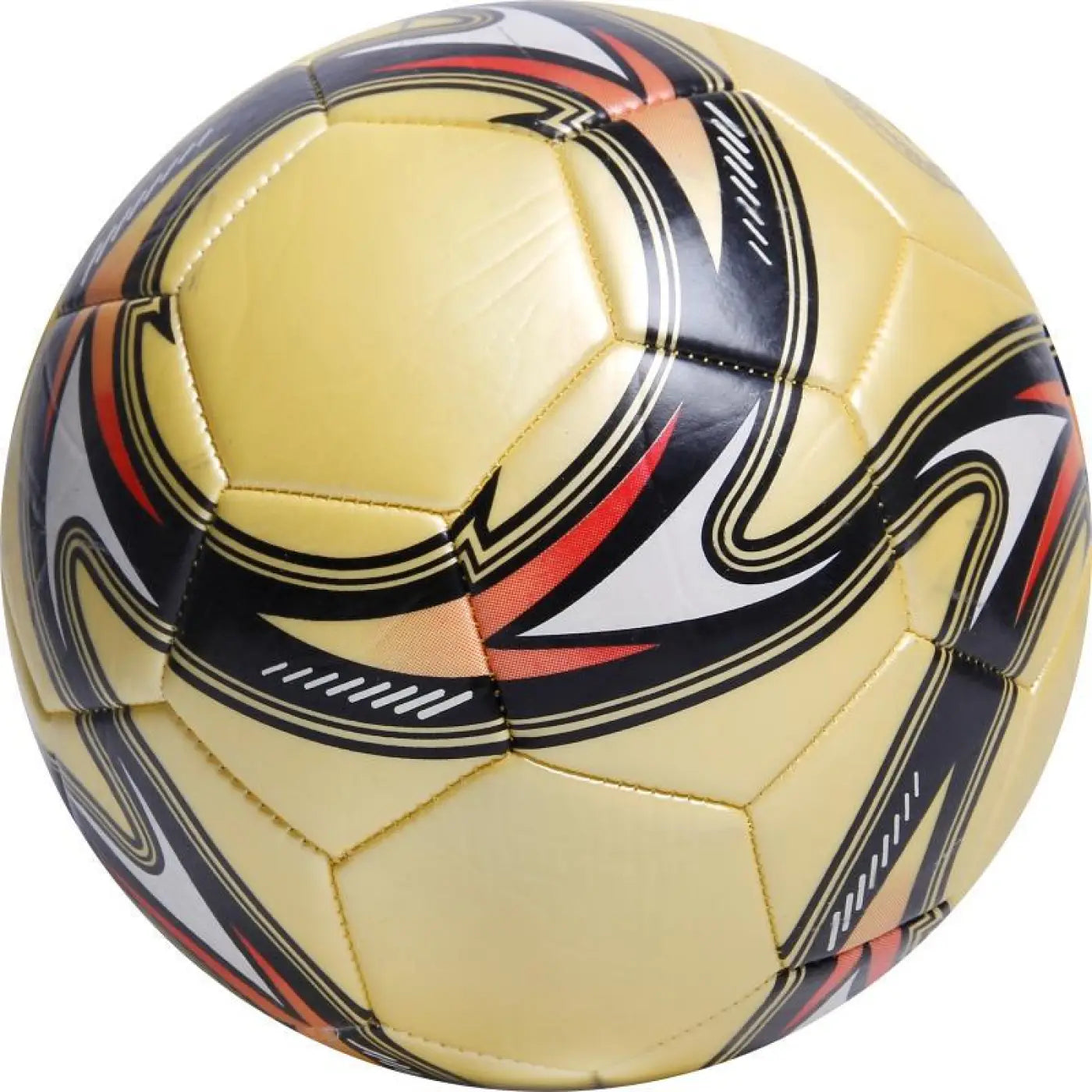 The Ball Depot soccer ball: Machine Stitched Tpu No. 5 PVC Soccer Champions Ball