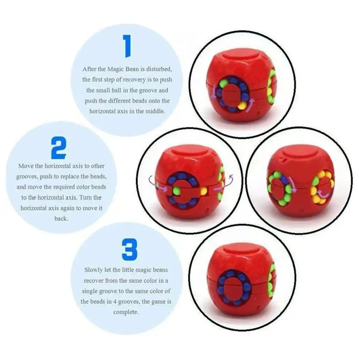 The Ball Depot puzzle ball: Magic Bean Ball Puzzle
