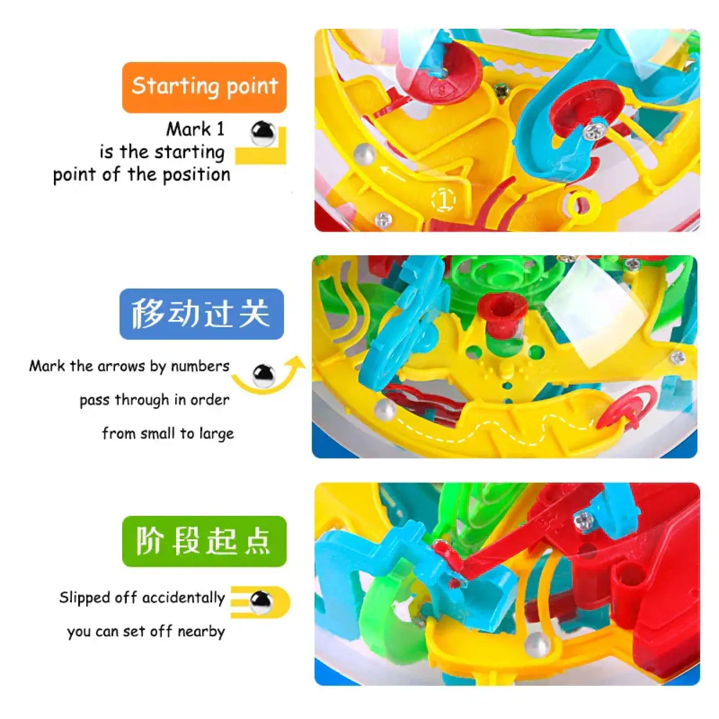 The Ball Depot puzzle ball: Magic Intellect Ball 3D Maze