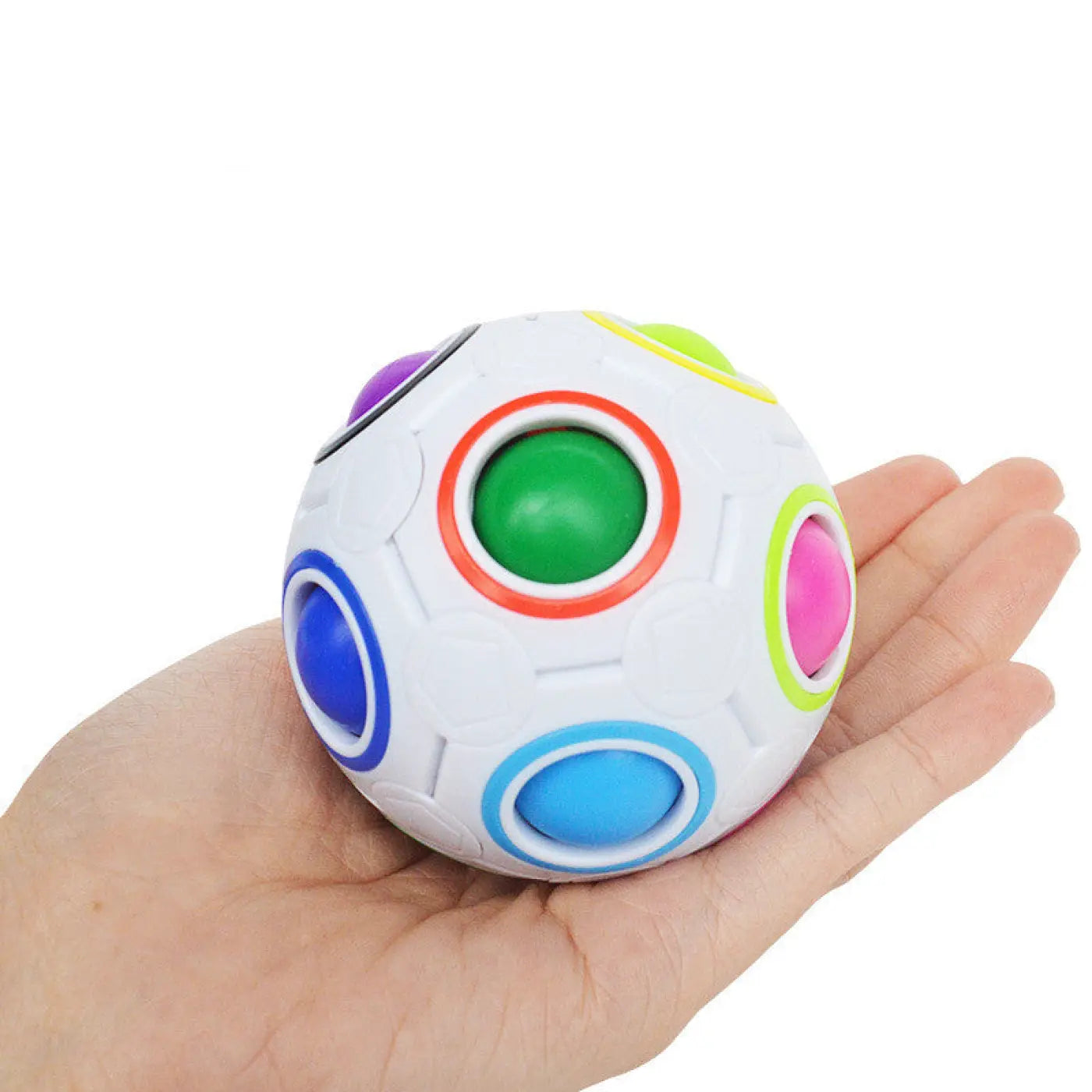 The Ball Depot fidget balls: Magic Rainbow Ball