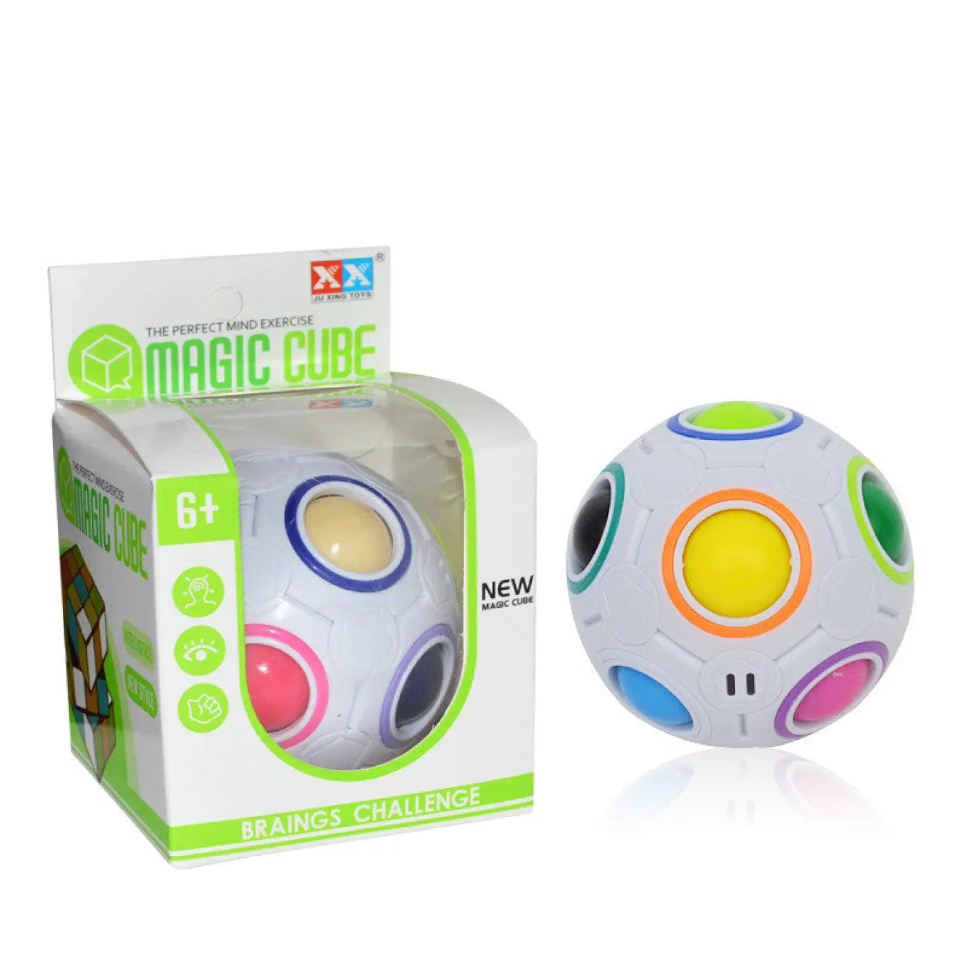 The Ball Depot fidget balls: Magic Rainbow Ball