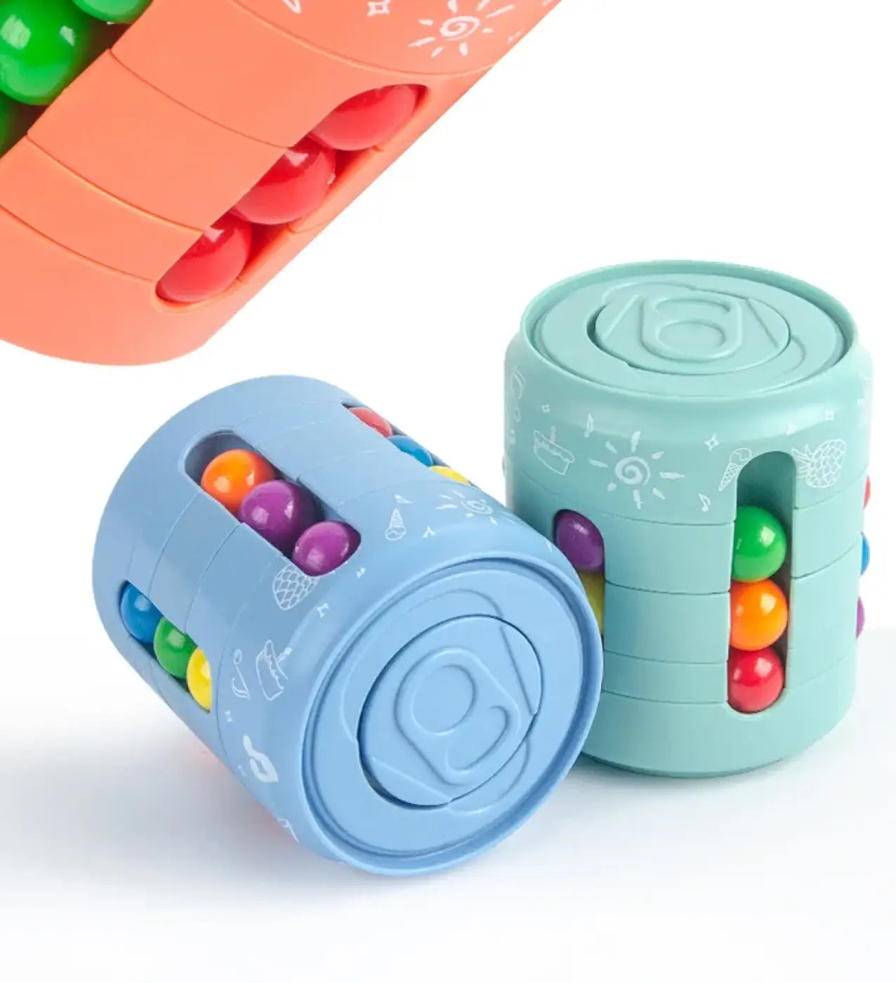 The Ball Depot puzzle ball: Magic Rotating Beans Puzzle Cube Ball Game