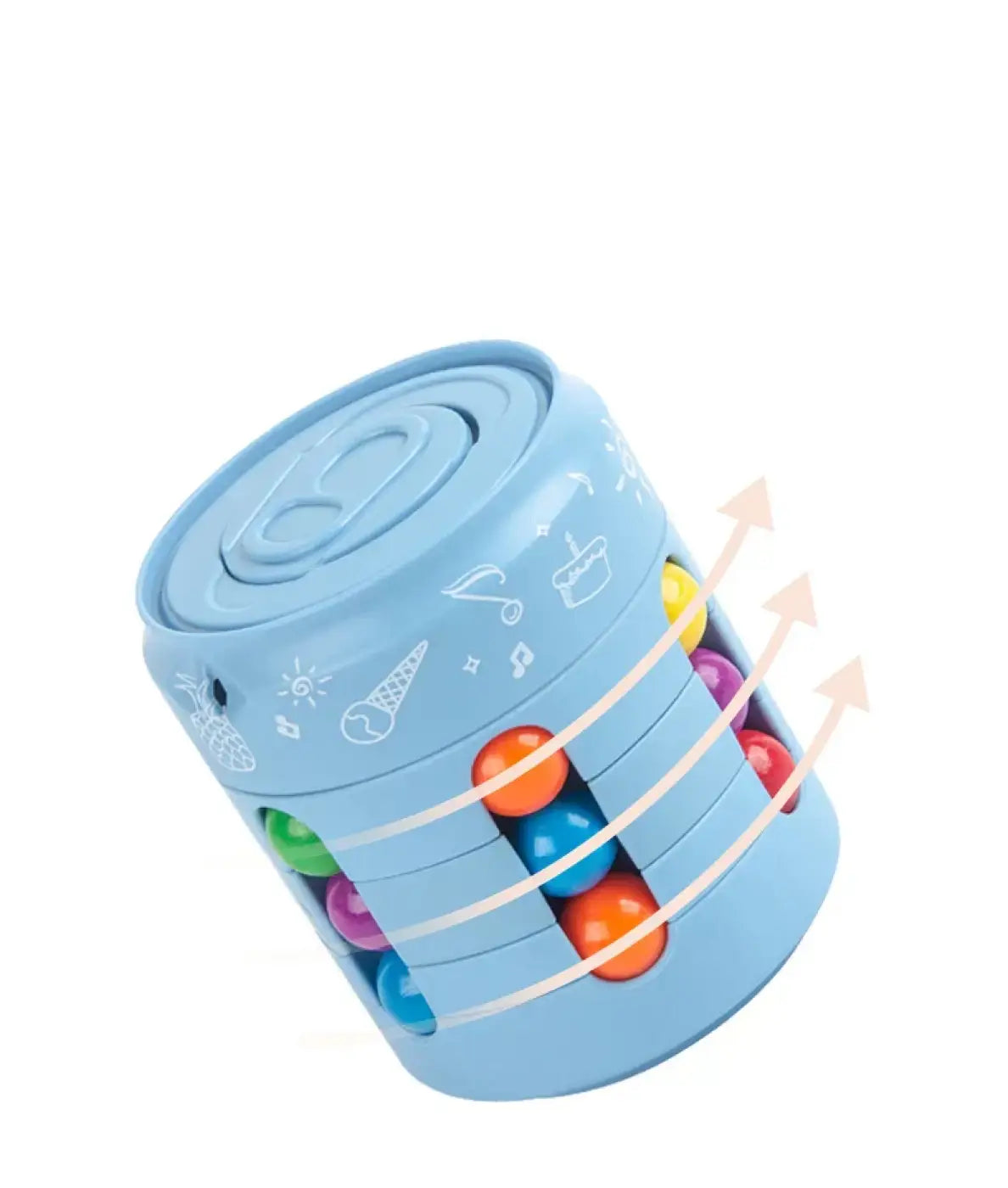 The Ball Depot puzzle ball: Magic Rotating Beans Puzzle Cube Ball Game