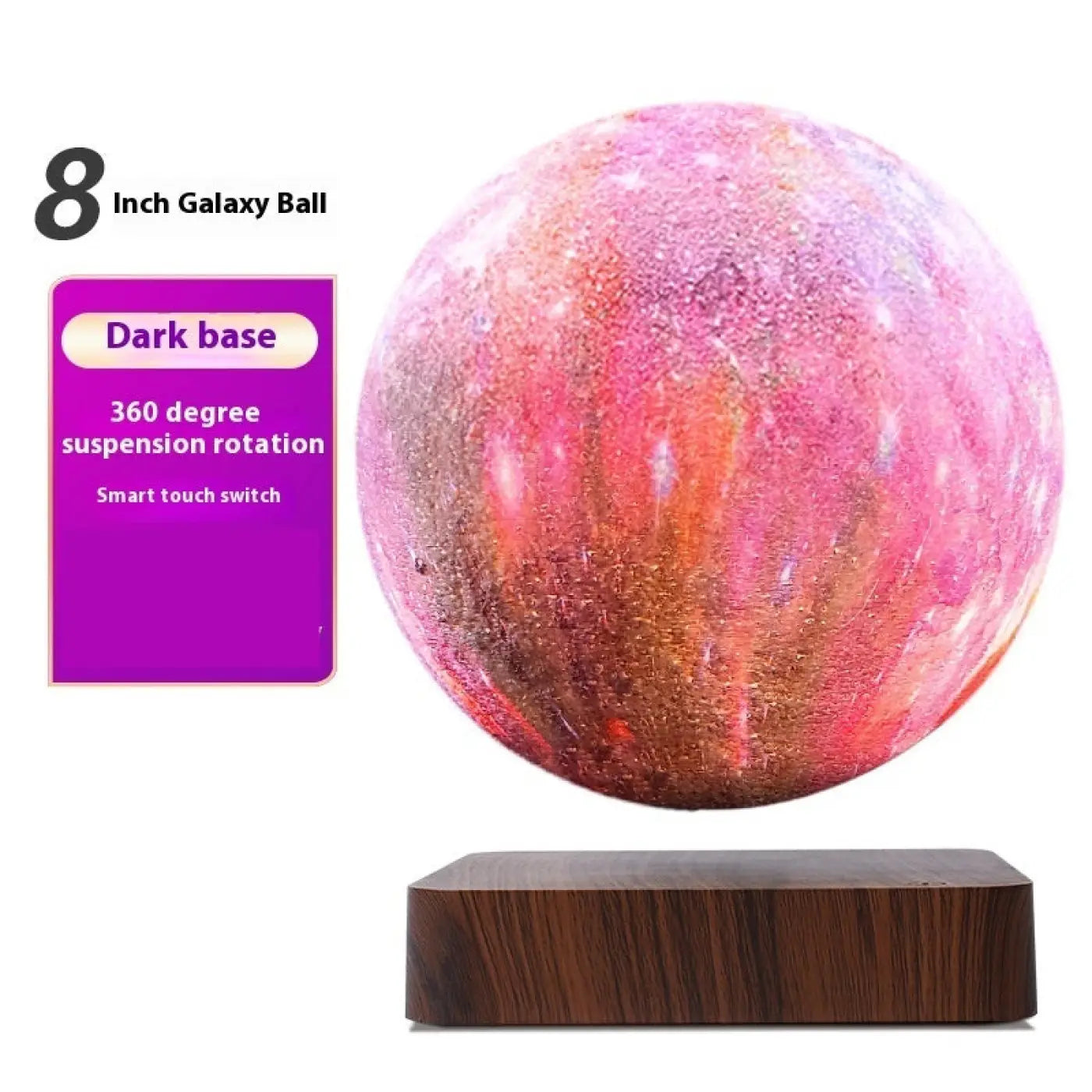 The Ball Depot decorative ball: Magnetic Levitation Galaxy Ball Night Lamp