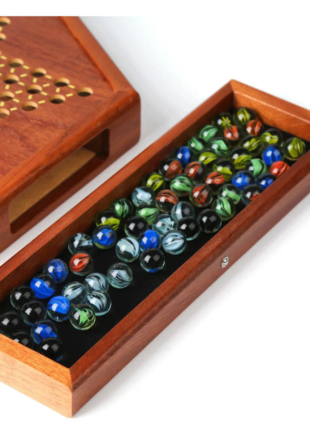 The Ball Depot marbles: Marble Puzzle Checkers