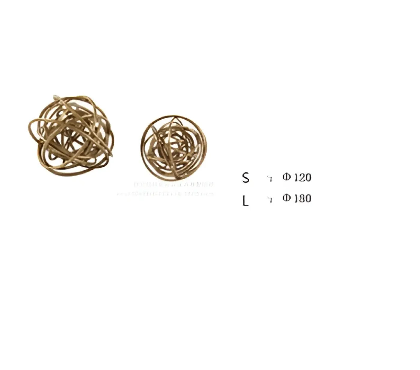 The Ball Depot decorative ball: Metal ball decoration