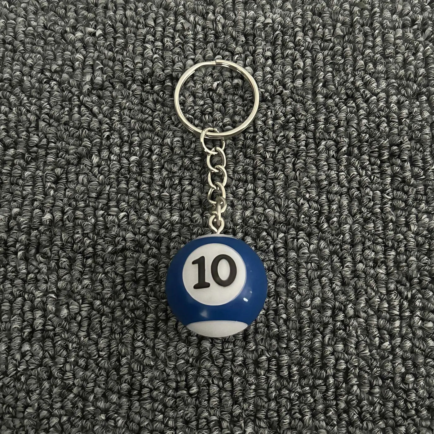 The Ball Depot pool ball: Mini Pool Ball Keychain