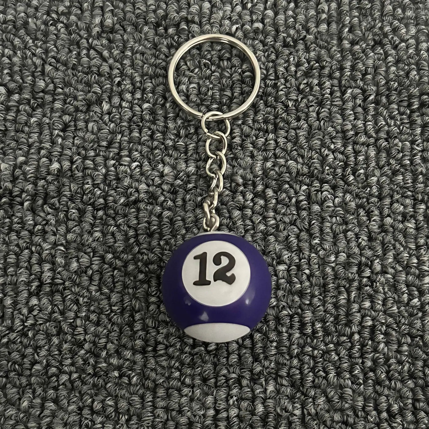The Ball Depot pool ball: Mini Pool Ball Keychain